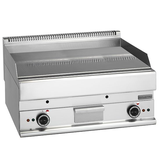 MASTRO 650-as asztali elektromos lapsütő 700mm, sima króm felület