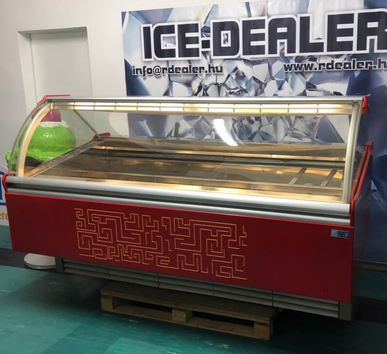 ISA MILLENNIUM fagylaltpult 24 tégelyes