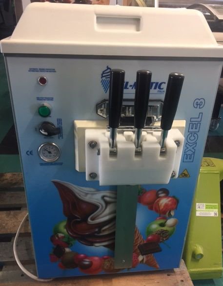 GEL-MATIC 3 karos lágyfagylaltgép