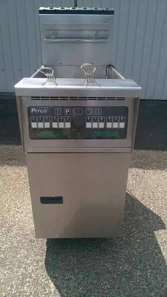 PITCO gázos fritőz, földgázos