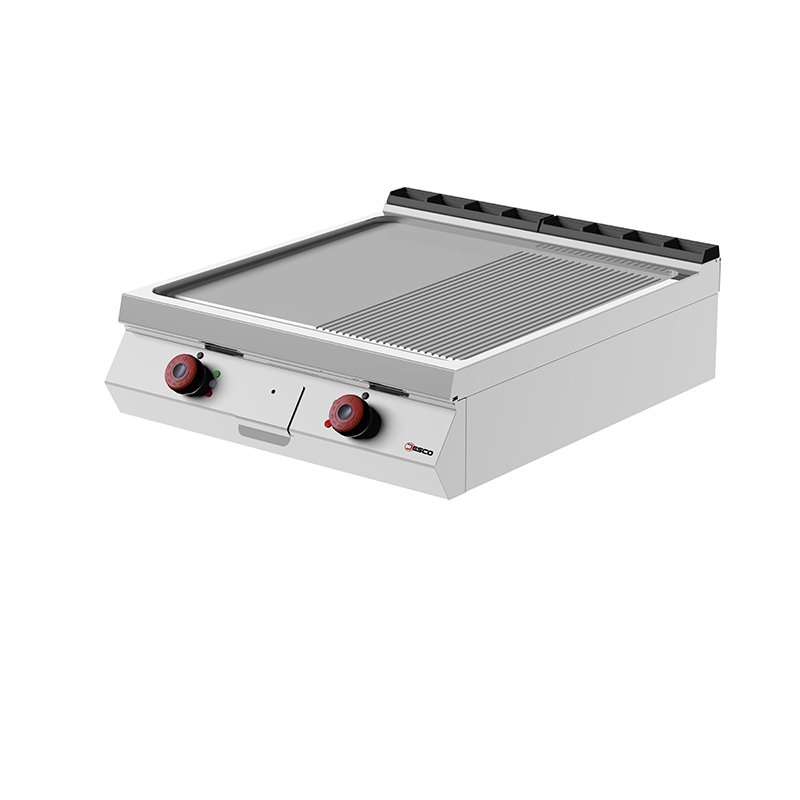 Desco 900-as asztali elektromos lapsütő 800mm, sima-bordás felület