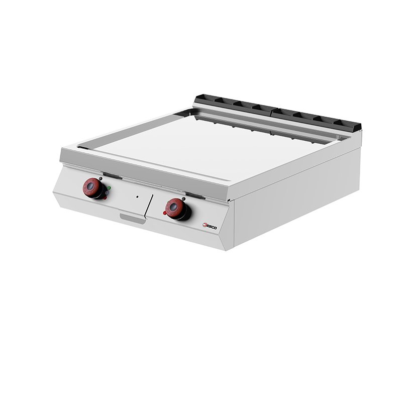 Desco 900-as asztali elektromos lapsütő 800mm, sima krómozott felület