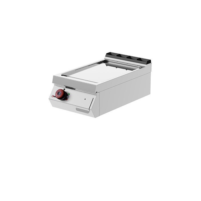 Desco 700-as asztali elektromos lapsütő 400mm, sima krómozott felület
