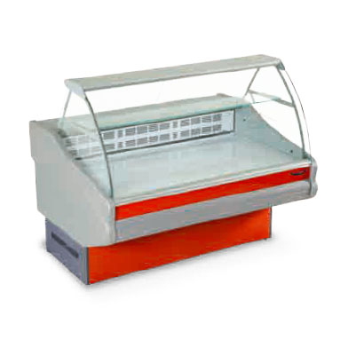 Tecnodom Salina Plus csemegepult, csemege vitrin, ventilációs hűtéssel 2000