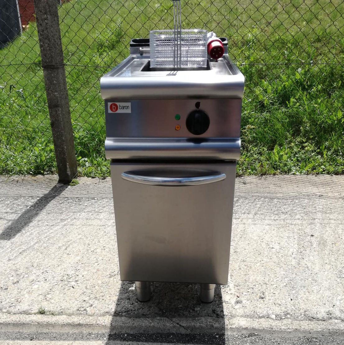 Baron elektromos fritőz 20 Liter