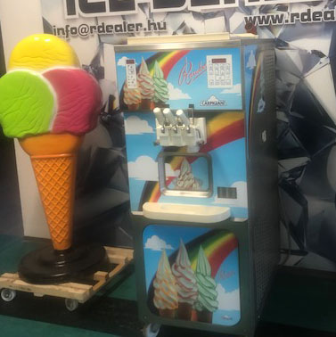 Carpigiani Rainbow 3 karos színezős lágyfagylalt gép