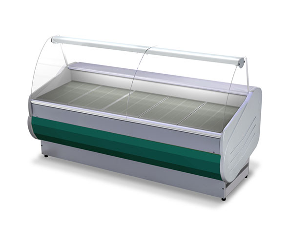 Tecnodom Salina 80 csemegepult, csemege vitrin, ventilációs hűtéssel 3000