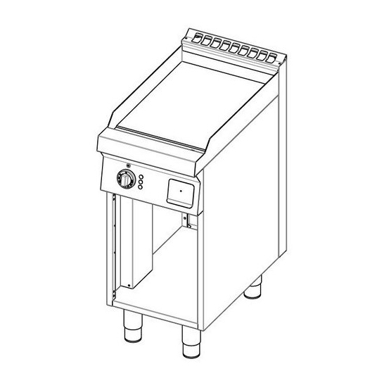 Desco Opera 700-as elektromos lapsütő, sima felület, alsó tárolóval MEGSZŰNT!