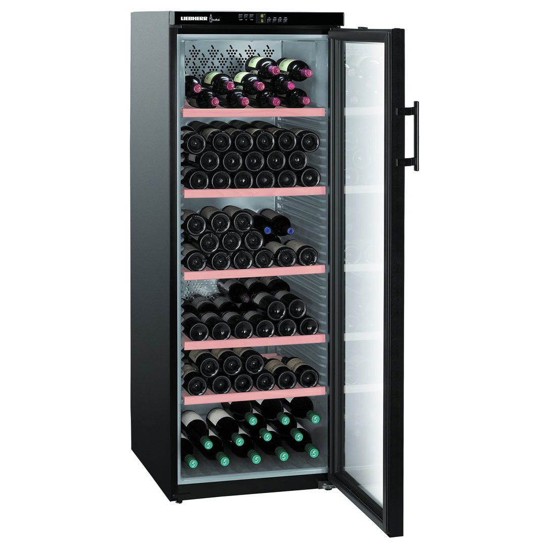 LIEBHERR 427 literes borhűtő (bortemperáló), több hőmérsékleti zónával