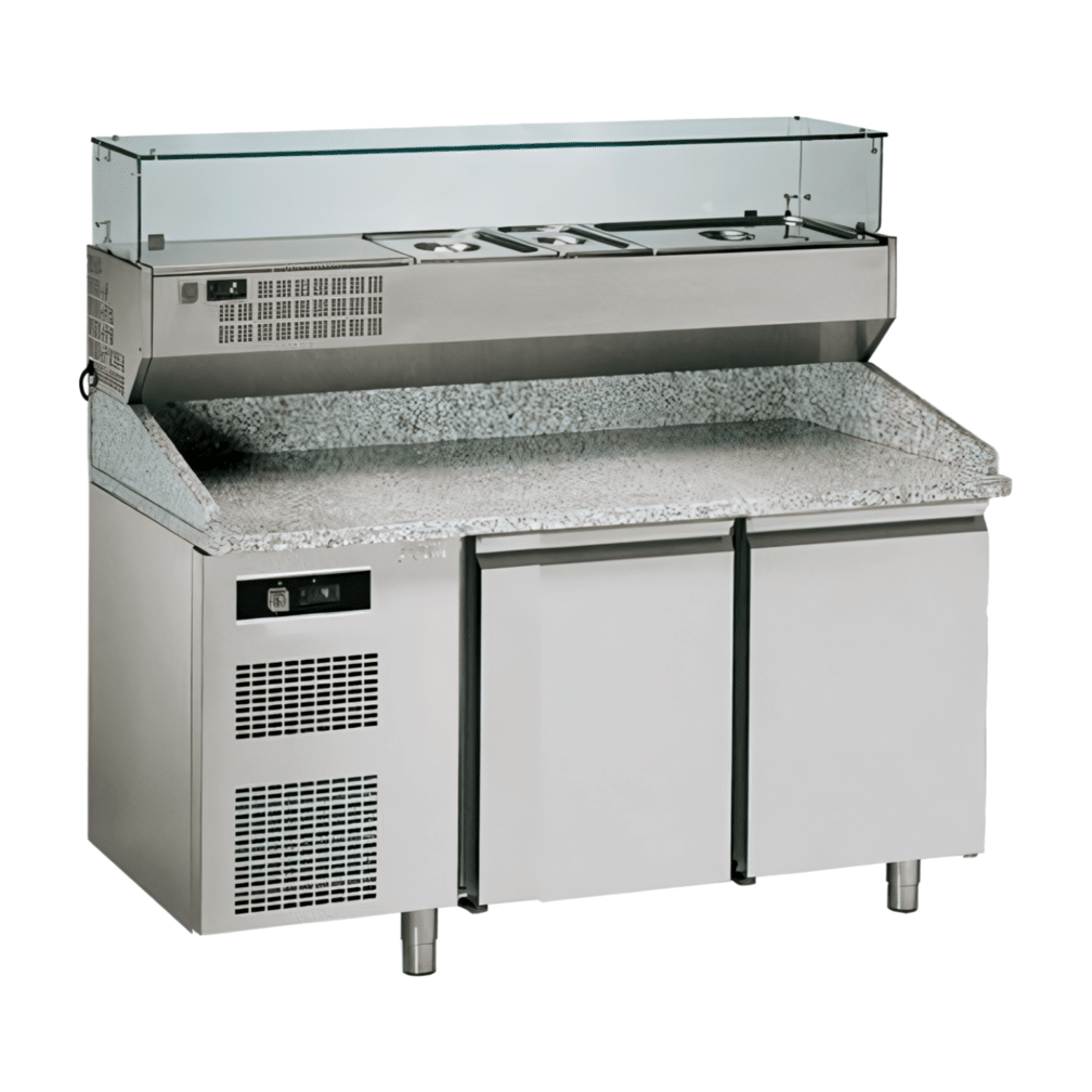 SAGI PIZZA RANGE KBZ163S pizzapult feltéthűtővel