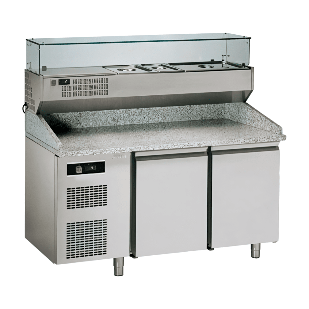 SAGI PIZZA RANGE KBZ167S pizzapult feltéthűtővel