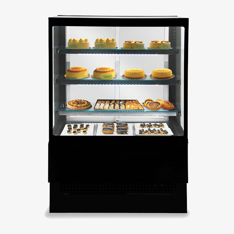 TECNODOM Evok süteményes hűtő, beépített aggregáttal, 1200mm