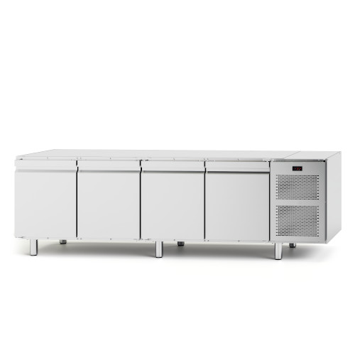 ILSA NEOS PA 800-as TNMP4V2500 Hűtött munkapult 4 ajtós, Fedlap nélkül