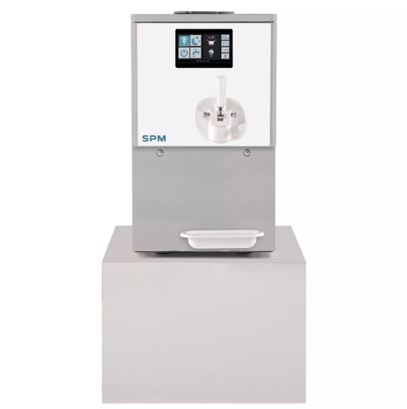 SPM CAPRI PLUS 114 szivattyús lágyfagylaltgép, digitális vezérléssel, keverővel